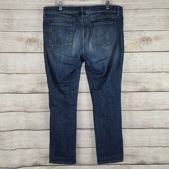 Kut from the Kloth Catherine Mid Rise Boyfriend Denim Jeans Size 14 - Picture 6 of 9